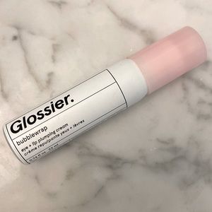Glossier bubblewrap lip and eye plumping cream